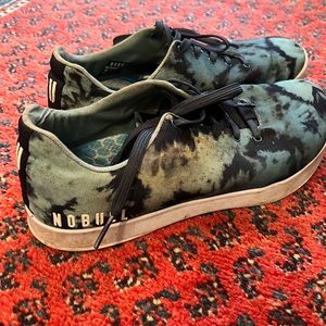 Nobull blue tie dye size 11